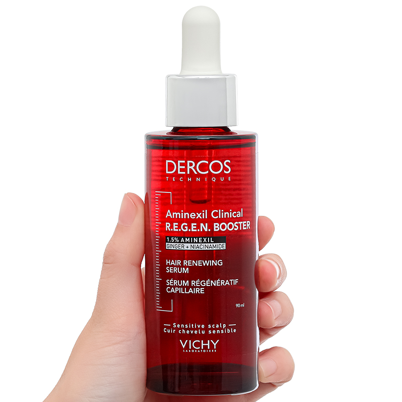 Serum dưỡng tóc Vichy Dercos Technique giảm gãy rụng, kích thích mọc tóc chai 90ml - 10